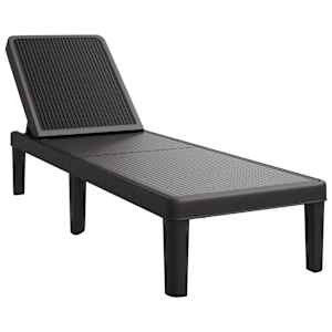 vidaXL reguleeritava k&otilde;rgusega lamamistool 155,5x57x28cm pol&uuml;prop&uuml;leen