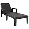 vidaXL reguleeritava k&otilde;rgusega lamamistool 155,5x57x28cm pol&uuml;prop&uuml;leen