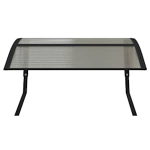 Garáž pro robotickou sekačku černá 80 x 101 x 46 cm - obrázek 4