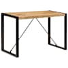 vidaXL s&ouml;&ouml;gilaud, 120 x 55 x 76 cm, t&ouml;&ouml;tlemata mangopuit