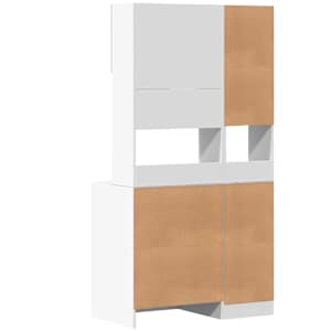 Kuchyňská skříňka bílá 95 x 50 x 180 cm kompozitní dřevo - obrázek 6