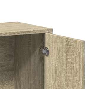 Příborníky 2 ks dub sonoma 60 x 31 x 70 cm kompozitní dřevo - obrázek 8