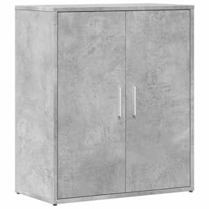 Příborníky 2 ks betonově šedé 60 x 31 x 70 cm kompozitní dřevo - obrázek 4