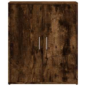 Příborníky 2 ks kouřový dub 60 x 31 x 70 cm kompozitní dřevo - obrázek 5