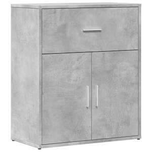 Příborníky 2 ks betonově šedé 60 x 31 x 70 cm kompozitní dřevo - obrázek 4