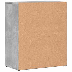 Příborníky 2 ks betonově šedé 60 x 31 x 70 cm kompozitní dřevo - obrázek 7