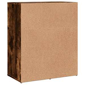 Příborníky 2 ks kouřový dub 60 x 31 x 70 cm kompozitní dřevo - obrázek 7