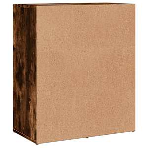 Příborníky 2 ks kouřový dub 60 x 31 x 70 cm kompozitní dřevo - obrázek 7