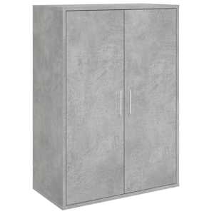 Příborníky 2 ks betonově šedé 60 x 31 x 84 cm kompozitní dřevo - obrázek 4