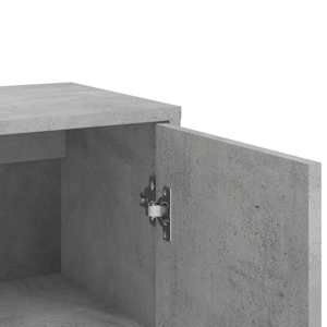 Příborníky 2 ks betonově šedé 60 x 31 x 84 cm kompozitní dřevo - obrázek 8