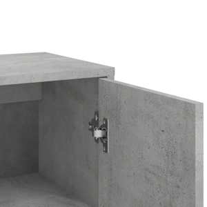 Příborníky 3 ks betonově šedé 60 x 31 x 84 cm kompozitní dřevo - obrázek 7