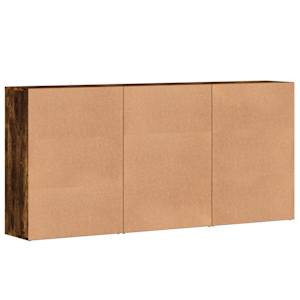 Příborníky 3 ks kouřový dub 60 x 31 x 84 cm kompozitní dřevo - obrázek 6