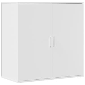 Příborníky 2 ks bílé 79 x 38 x 80 cm kompozitní dřevo - obrázek 4