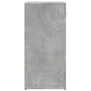 Příborníky 2 ks betonově šedé 79 x 38 x 80 cm kompozitní dřevo - obrázek 6