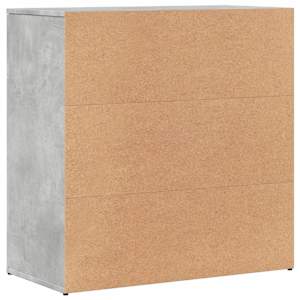 Příborníky 2 ks betonově šedé 79 x 38 x 80 cm kompozitní dřevo - obrázek 7