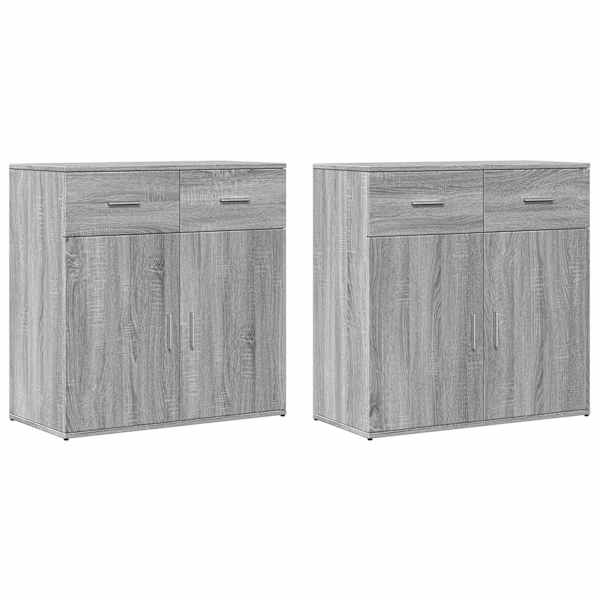 vidaXL puhvetkapid, hall Sonoma tamm, 79 x 38 x 80 cm, tehispuit