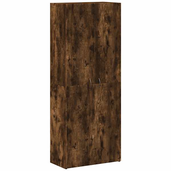 vidaXL dokumendikapp, suitsutatud tamm, 60x32x153 cm, tehispuit