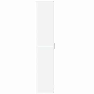 Skříň highboard bílá 80 x 35 x 180 cm kompozitní dřevo - obrázek 4