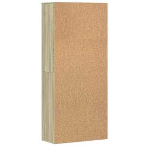 Skříň highboard dub sonoma 80 x 35 x 180 cm kompozitní dřevo - obrázek 5