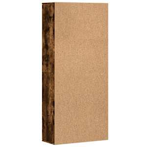 Skříň highboard kouřový dub 80 x 35 x 180 cm kompozitní dřevo - obrázek 5