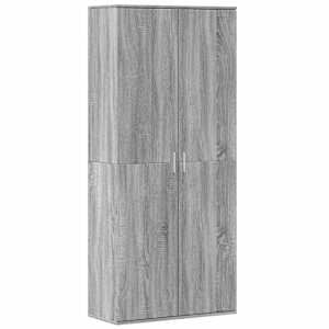 Skříň highboard šedá sonoma 80 x 35 x 180 cm kompozitní dřevo - obrázek 2