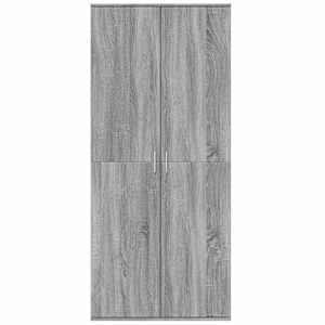 Skříň highboard šedá sonoma 80 x 35 x 180 cm kompozitní dřevo - obrázek 3