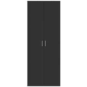 Skříň highboard černá 70 x 35 x 180 cm kompozitní dřevo - obrázek 3