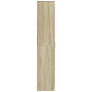 Skříň highboard dub sonoma 70 x 35 x 180 cm kompozitní dřevo - obrázek 3
