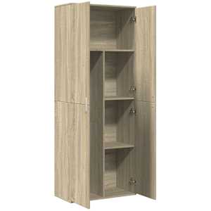 Skříň highboard dub sonoma 70 x 35 x 180 cm kompozitní dřevo - obrázek 5