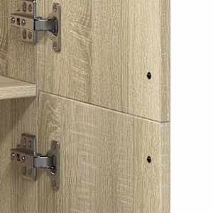 Skříň highboard dub sonoma 70 x 35 x 180 cm kompozitní dřevo - obrázek 7