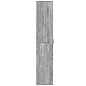 Skříň highboard šedá sonoma 70 x 35 x 180 cm kompozitní dřevo - obrázek 4