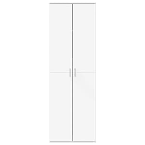 Skříň highboard bílá 60 x 35 x 180 cm kompozitní dřevo - obrázek 3