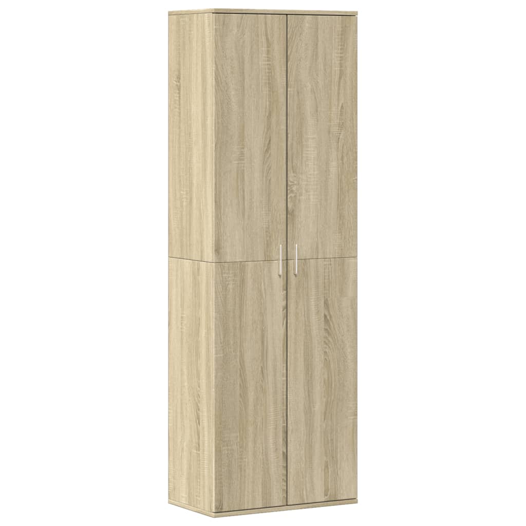 Thumbnail - vidaXL Highboard Sonoma-Eiche 60x35x180 cm Holzwerkstoff