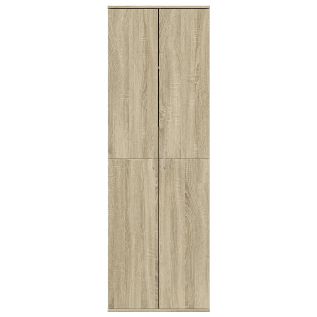 Thumbnail - vidaXL Highboard Sonoma-Eiche 60x35x180 cm Holzwerkstoff