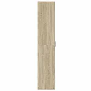 Skříň highboard dub sonoma 60 x 35 x 180 cm kompozitní dřevo - obrázek 4