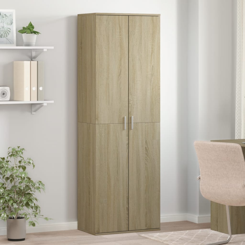 vidaXL Dulap înalt, stejar sonoma, 60x35x180 cm, stejar sonoma