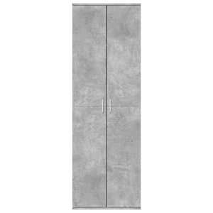 Skříň highboard betonově šedá 60 x 35 x 180 cm kompozitní dřevo - obrázek 3