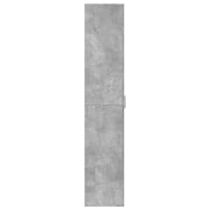 Skříň highboard betonově šedá 60 x 35 x 180 cm kompozitní dřevo - obrázek 4