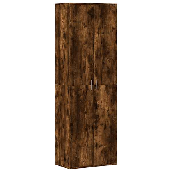 vidaXL k&otilde;rge kapp, suitsutatud tamm, 60 x 35 x 180 cm, tehispuit