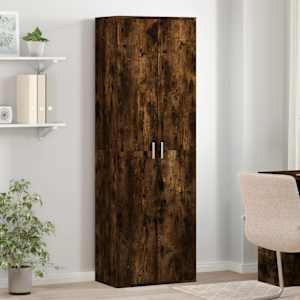 Skříň highboard dub sonoma 60 x 35 x 180 cm kompozitní dřevo - obrázek 1