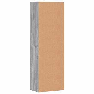 Skříň highboard šedá sonoma 60 x 35 x 180 cm kompozitní dřevo - obrázek 5