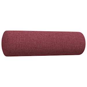 3dílná sedací souprava s polštáři vínová textil - obrázek 7