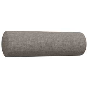 2dílná sedací souprava s polštáři taupe textil - obrázek 6