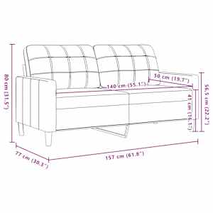 4dílná sedací souprava s poduškami růžová samet - obrázek 11