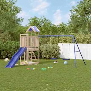 Zunanje igralo trdna borovina