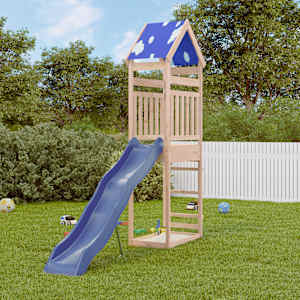 Zunanje igralo trdna borovina