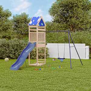 Zunanje igralo trdna borovina