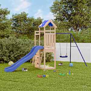 Zunanje igralo trdna borovina