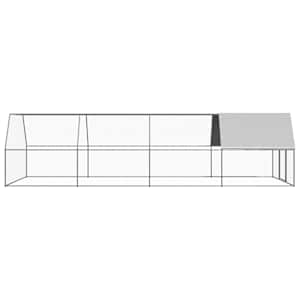 Klec pro kuřata 3 x 8 x 2 m pozinkovaná ocel - obrázek 3