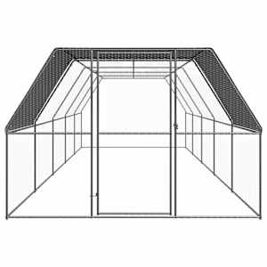 Klec pro kuřata 3 x 10 x 2 m pozinkovaná ocel - obrázek 2